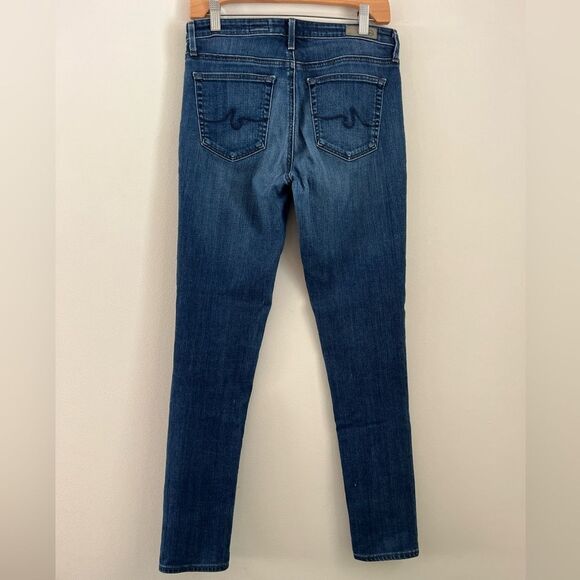 AG Adriano Goldschmied Prima Mid Rise Cigarette Blue Jean | Size 28 - Picture 5 of 8